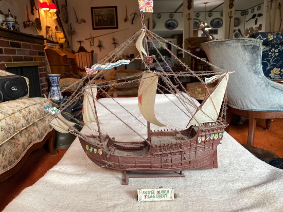 SANTA MARIA FLAGSHEET MODEL 1/72 SCALE