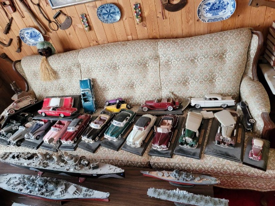 VINTAGE CAR MODELS.