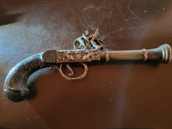 DECORATIVE BLUNDERBUSS STYLE FLINTLOCK GUN