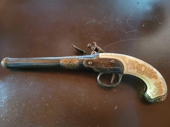 EUROPEAN LIEGE XVIII BLACK POWDER FLINT LOCK PISTOL