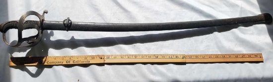 GERMAN/PRUSSIAN CALVARY SABER WITH SCABBARD