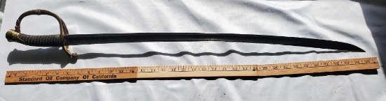 FRENCH 1821 INFANTRY OFFICERS SABER WITH SCABBARD