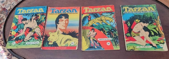VINTAGE GERMAN TARZAN COMIC BOOKS