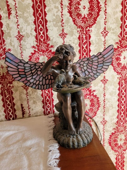 BUTTERFLY BOY LAMP AND KNICK KNACKS