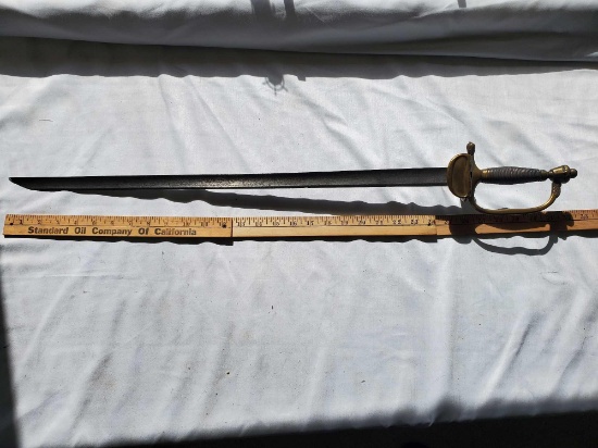 DUTCH INFANTRY OFFICERS SMALLSWORD MODEL 1820