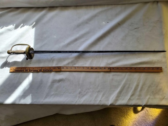 VINTAGE MARCHING BAND DRESS RAPIER