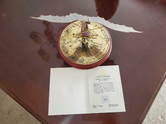THE NOBLE COLLECTION SPECIAL EDITION DAVINCI FLYING MACHINE
