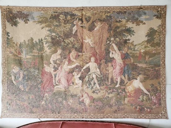 THREE LARGE BELGIAN TAPESTRIES