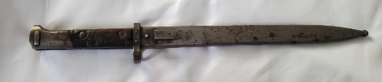 CZECH MAUSER BAYONET WITH SCABBARD