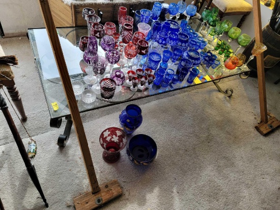 CRYSTAL GLASS LOT
