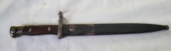 WEYERSBURG KIRSCHBAUM & CO BAYONET WITH SCABBARD