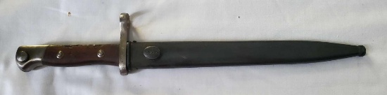 WEYERSBURG KIRSCHBAUM & CO BAYONET WITH SCABBARD
