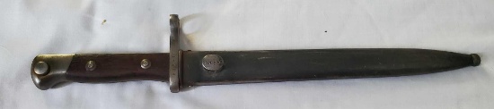 WEYERSBURG KIRSCHBAUM & CO BAYONET WITH SCABBARD