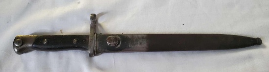 WEYERSBURG KIRSCHBAUM & CO BAYONET WITH SCABBARD