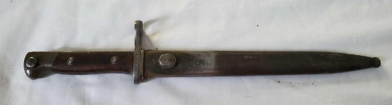 WEYERSBURG KIRSCHBAUM & CO BAYONET WITH SCABBARD