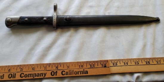 WEYERSBURG KIRSCHBAUM & CO BAYONET WITH SCABBARD