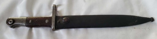 TURKISH ASKARI FABRIKA ASFA BAYONET WITH SCABBARD