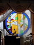 LARGE STAINED GLASS