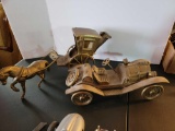 2 BRASS TRANSPORT VEHICLES