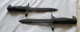 2 US M1 GARAND BAYONETS