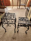 2 SMALL PLANTER STANDS
