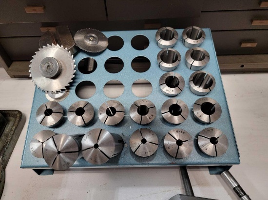 MILL AND LATHE 5C COLLET LOT