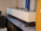 MODERN WHITE LACQUER TV STAND