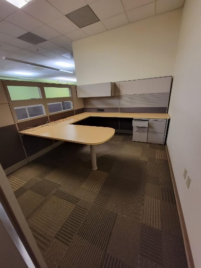 OFFICE CUBICLE OF FURNITURE