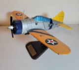 BREWSTER USN F2A-2 AIRCRAFT MODEL