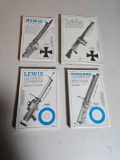 4 2INCH SCALE MACHINE GUN KIT MODELS