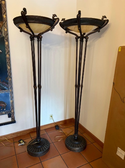 2 KAOYI TORCHIERE LAMPS