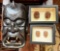 CARVED JAPANESE NOH MASKS