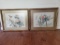 TWO FRAMED ASIAN WATER COLORS