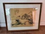 ANTIQUE CHINESE SEACOAST VILLAGE