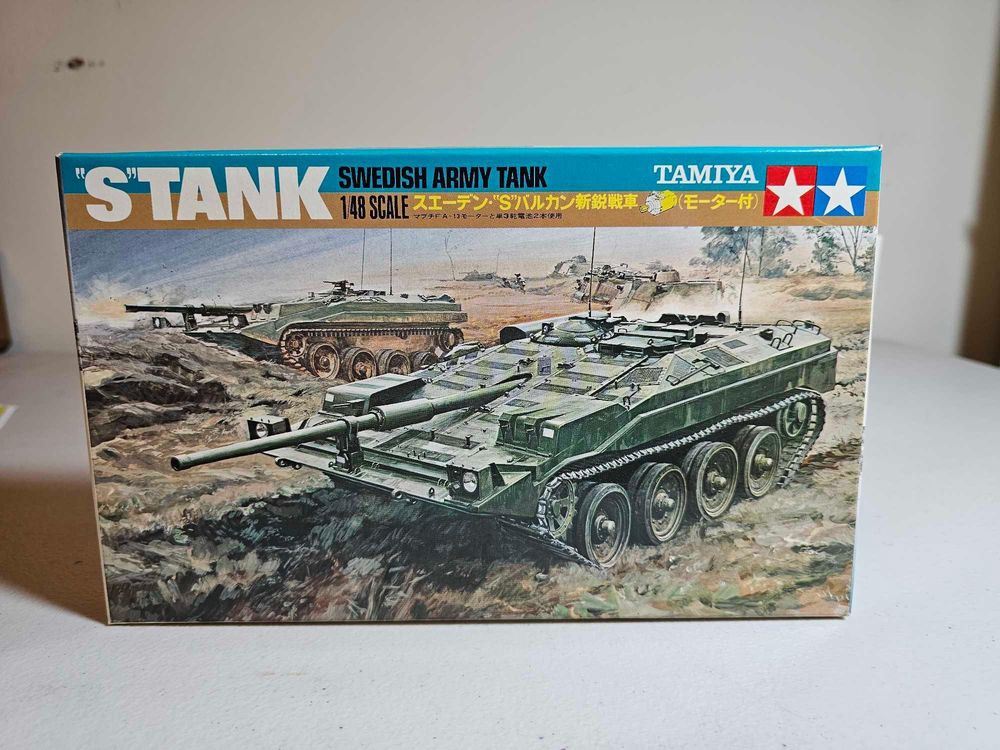 TAMIYA SWEDISH ARMY TANK MODEL | Proxibid