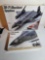 2 MILITARY AIRCRAFT MODEL PLANES
