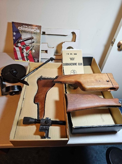 MIXED REPLICA PARTS AND ASSEMBLIES FOR GUNS