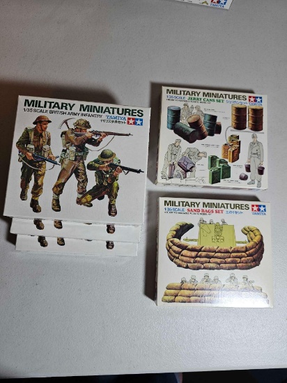 TAMAYA MILITARY BRITISH ARMY MODELS
