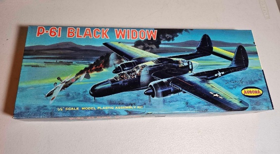AURORA P-61 BLACK WIDOW MODEL