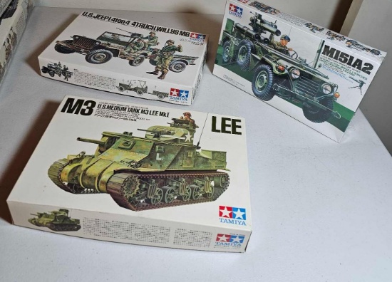 TAMIYA U.S. MILITARY MODELS