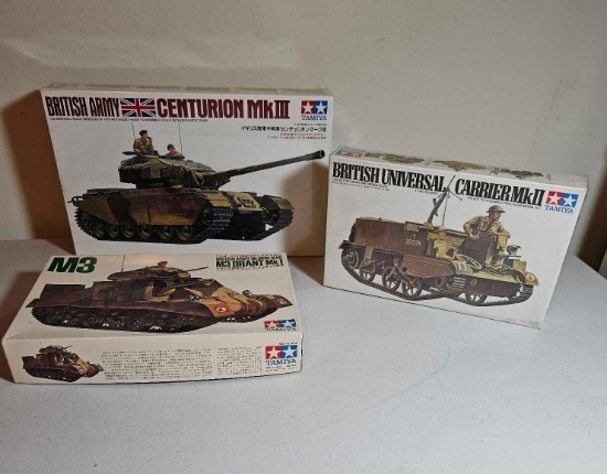BRITISH ARMY MODEL KITS