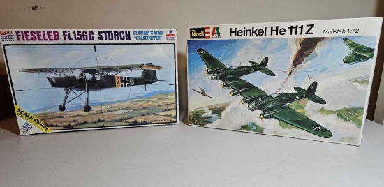 2 GERMAN MILITARY AIRCRAFT MODEL