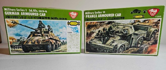 FRANCE AND GERMANY MODEL TANKS