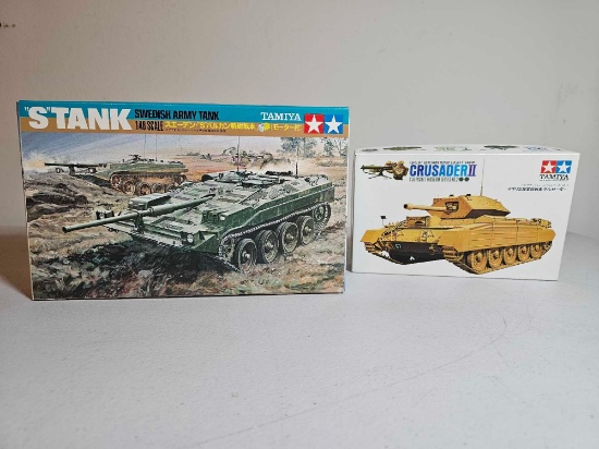 TAMIYA SWEDISH ARMY TANK MODEL