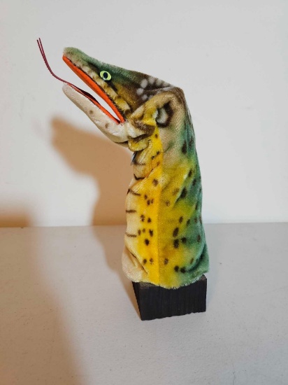 VINTAGE STEIFF SNAKEY - SNAKE HAND PUPPET