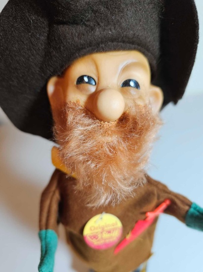 STEIFF MINER PUPPET