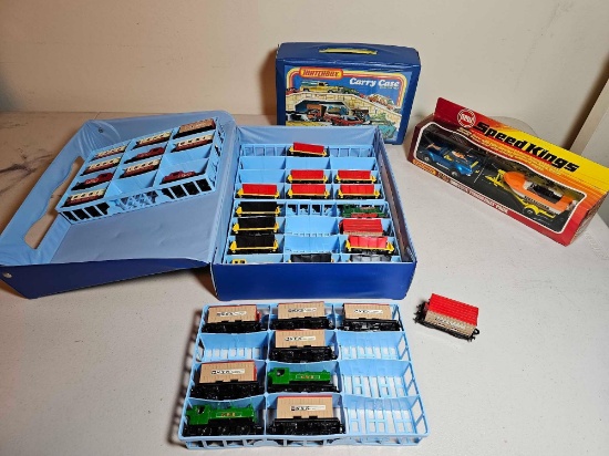1978 MATCHBOX FLAT CAR COLLECTION