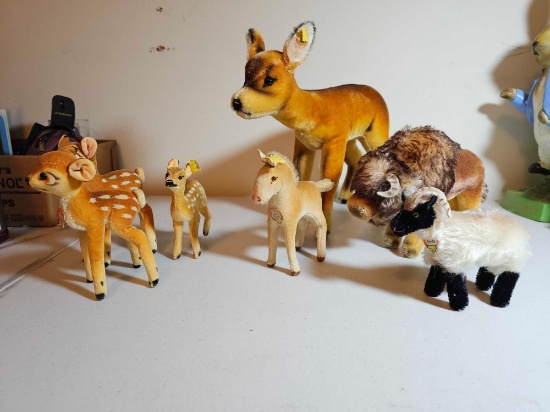 GROUP LOT STEIFF ANIMALS