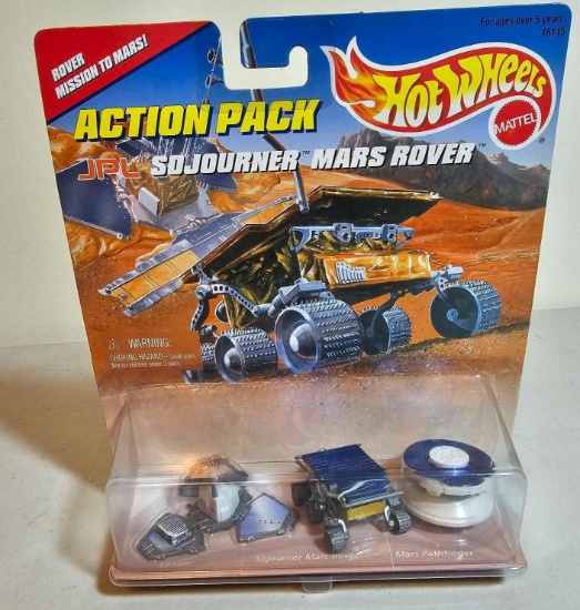 HOT WHEELS ACTION PACK MARS ROVERS