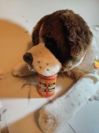 XTRA LARGE STEIFF SAINT BERNARD DOG